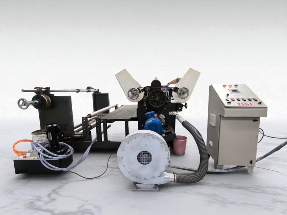 PVC Installation Electrical Tape Slitting Machine