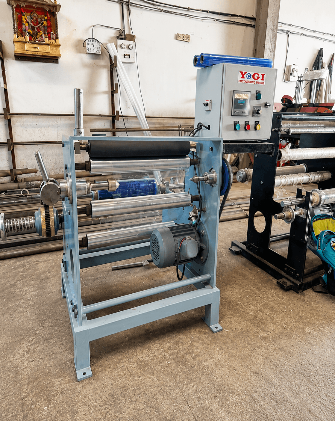Notebook Cover Rewinding Machine
