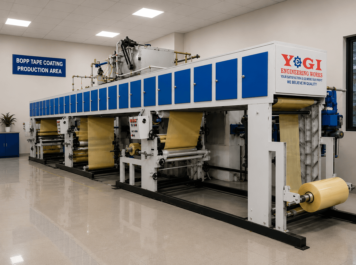 Self-Adhesive Tape & Paper Coating Plant