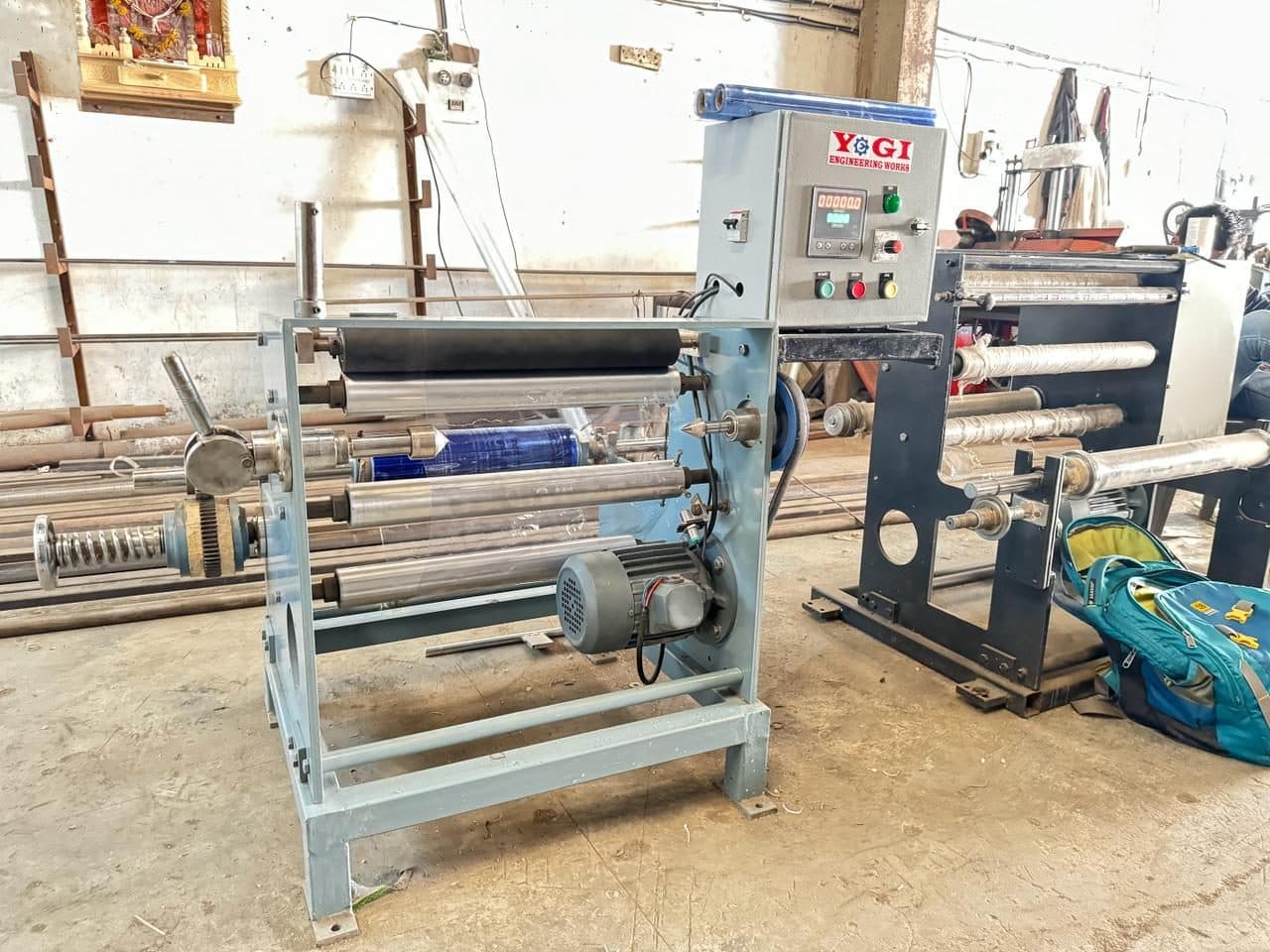 Notebook Cover Roll Rewinding Machine